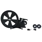 Tabletop Foiler for Stained Glass Copper Foil Application, Compact Table Mounted Foil Dispenser and Crimper Tool, Supports 7/32 3/16 and 1/4 Inch Foil