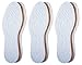 Pedag Summer | Terry Cotton Sockless Insoles | Barefoot Inserts | Handmade in Germany | Absorbs Sweat & Controls Odor | Wear Without Socks | Washable | US Women 10/ Men 7/ EU 40 | White | 3 Pair