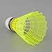 Relefree Badminton Shuttlecocks Birdies Set-Pack of 6 Yellow Nylon Training Outdoor Plastic Badminton Ball