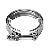 PTNHZ Universal Stainless Steel 2.75" V Band Clamp