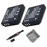 UltraPro 2-Pack CGA-S005e High-Capacity Replacement Battery for Panasonic Lumix DMC-LX1 DMC-LX2 DMC-LX3. Also Includes: Deluxe MicroFiber Cleaning Cloth, Lens Cleaning Pen