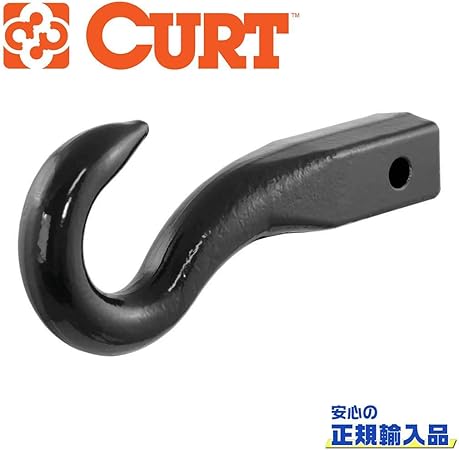 Amazon Curt カート 正規代理店 フォージドトゥフックマウント レシーバーサイズ 2インチ 汎用 牽引フック 車 バイク