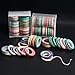 MOXIX 48 Rolls Washi Tape Set,Foil Gold Skinny Decorative Masking Washi Tapes,3MM Wide DIY Masking Tape