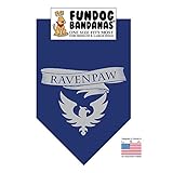 BANDANA - HP Ravenpaw for medium to large dogs - Navy Blue