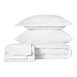 CozyLux King Bed in a Bag 7-Pieces Comforter Sets