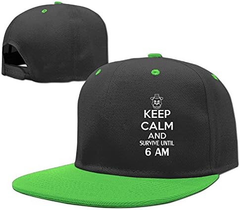 NCKG Five Nights At Freddys Fans Infant Toddler Caps Hat Meshback, KellyGreen