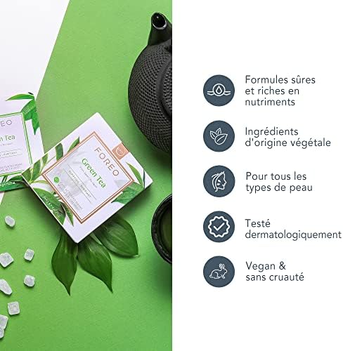 Green Tea Masque Actif UFO Purifiant, 6 Pièces