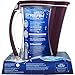 Brita Stream Cascade Water Filter Pitcher, Bordeaux, Large 12 Cup, 1 Count