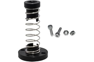 POLISI3D Z Axis T8 POM Anti Backlash Nut Compatible with Prusa I3 MK3 MK3S MK2 MK2S 3D Printer Trapezoid Motor Screw 8mm Lead Acme Threaded Rod Elimination Gap Nuts Spring Loaded Nut