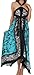 Sakkas Silky Wrap Halter Handkerchief Hem Maxi Dress
