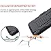 Idol 3 Case,(5.5 Inch), Alcatel Idol 3 Starshop Full Protection Dual Layers Hybird Case with Kickstand and Locking Belt Swivel Clip Black + Premium HD Screen Protector