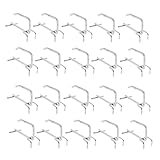 Dolity 10x Sturdy Rust-Resistant Shelving Hooks