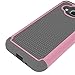Galaxy J3 2016 Case,Galaxy J3V Case,Galaxy J3 6 Case,Galaxy Amp/Express Prime Case,Galaxy Sky/Sol Case,Asmart Shockproof Dual Layer Protective Cover Phone Case for Samsung Galaxy J3 V 2016 (Pink)
