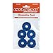 Cympad Red Chromatics Foam Cymbal Pad Set – High-Density Memory Foam Washers for Enhanced Sound & Durability, Fits All Cymbal Stands - 40/15mm