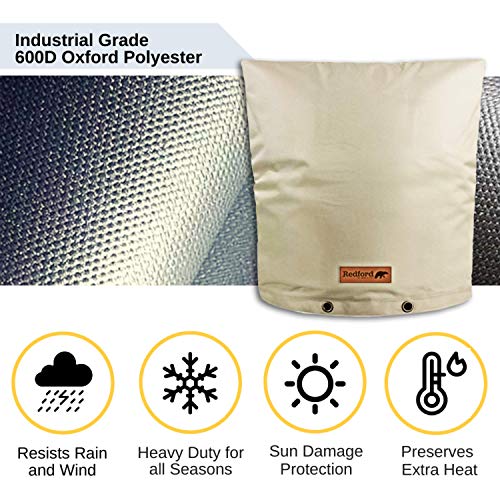 Redford Supply Backflow Valve Cover Insulated Water Well Pump Covers