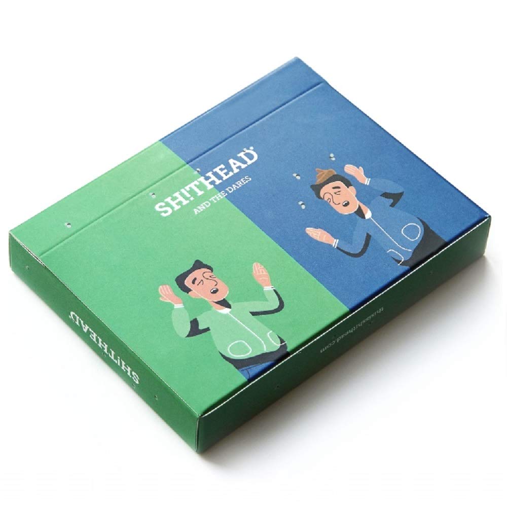 SH!THEAD And The Dares Card Game - The Game To Avoid Losing – Fun for Families, Teenagers and Adults