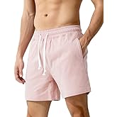 Arjen Kroos Men Sweat Cotton Shorts with Zipper Pockets 5 Inch Athletic Gym Stretch Workout Short