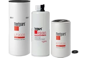 Genuine Fleetguard - Cummins Filtration LF9009 - FS1003 - FF5636 Fleetguard Filters Kit For Cummins