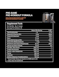 Proven4 Pre Polvo de entrenamiento con creatina, beta alanina, niacina y cafeína fórmula NSF...