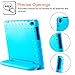 TIRIN Kids case for Lenovo Tab 4 10 Plus - Light Weight EVA Shock Proof Convertible Handle Stand Case for TAB 4 10 Plus 2017 Tablet(TB-X704F/N)(NOT fit TAB 4 10 Tablet TB-X304F/N), Blue
