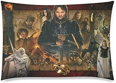 The Lord of the Rings Pillowcase 20x30 two sides Zippered Rectangle PillowCases Throw Pillow Covers