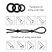 Silicone Cock Rings Sex Toys – Adorime Premium Stretchy Penis Ring Sex Things for Men and Couples (4 Piece Set)