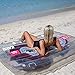 Clear Cassette Lounger Pool Floats Raft for Adults by LOTELI - Thicker and Stronger - Large Clear Inflatable Pool Floats for Parties - River Lake Beach Raft - Durable & Easy to Inflate