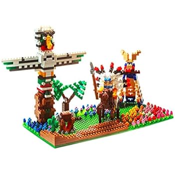 TICO Mini Bricks Landmark Series, Indian Culture - T1502 - Building Block Set