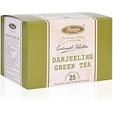 Premiers Pure Darjeeling Green Tea Bags – Light, Aromatic & Antioxidant-Rich Green Tea from India (25 Count, 1.75 Oz Each, 50g Pack)