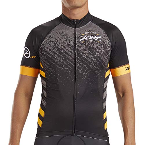 Zoot Men's LTD Short Sleeve Cycle Jersey - Performance Cycling Top with Mesh Ventilation and 3 Pockets (Aloha, Medium) - Thumbnail 7