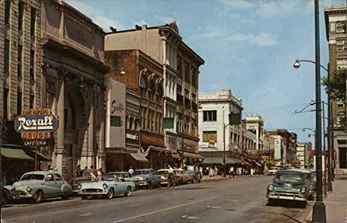 Main Street In Lafayette Indiana Lafayette In Original Vintage