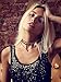 Mudder Choker Necklaces Black Velvet Choker Black Lace Gothic Charm Choker, 6 Pieces