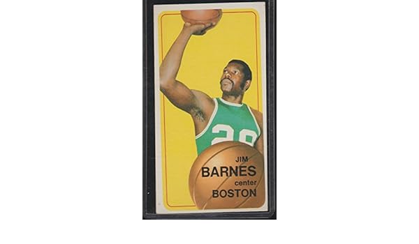 1970 1971 Topps Jim Barnes Celtics Basketball Card 121 At