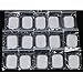 SHENGMI Abs Trainer Replacement Gel Sheet Abdominal Toning Belt Muscle Toner Ab Trainer Accessories 30pcs Gel Sheets For Gel Pad(2pcs/packs, 15packs/box)