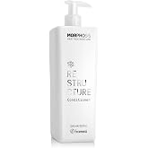 Framesi Morphosis Restructure Conditioner - Rebuilding Conditioner for Damaged DryHair - Sulfate Free Conditioner - Helps Repair and Revive to Support Smoother, Softer Hair - Color Safe (33.8 Fl Oz)