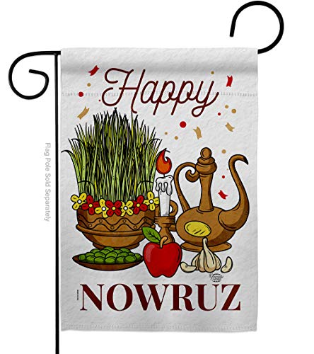 Iranian New Year Garden Flag Home Decor Banner Wall Art Patio Lawn Front Porch…