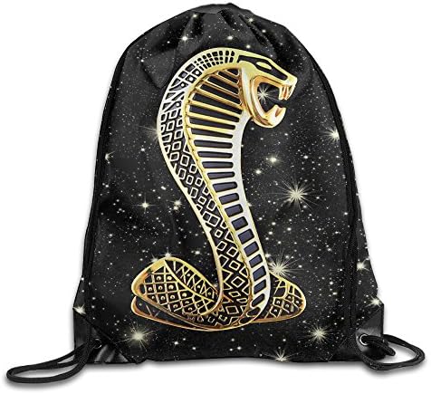 MRNG Ford Cobra Logo Drawstring Backpack Bag
