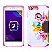 iPhone 8 Plus Case, Apple iPhone 7 Plus Case [Shock Absorption/Impact Resistant] Hybrid Dual Layer Armor Defender Protective Case Cover for iPhone 8 Plus / 7 Plus - Sun Flower