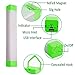 Portable LED Camping Light Stick, XINBAOHONG Emergency Magnetic Work Lamp Lantern, Rechargeable Handy Light for Home Lighting, Outdoor Night Fishing, Hiking,Biking(Green)