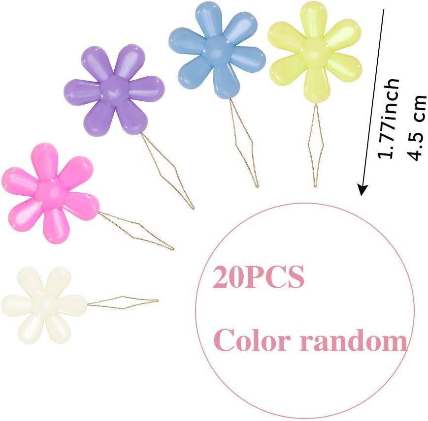 Needle Threader Flower Shape, 20 Pcs Flower Threader, Flower Threader - Image 3