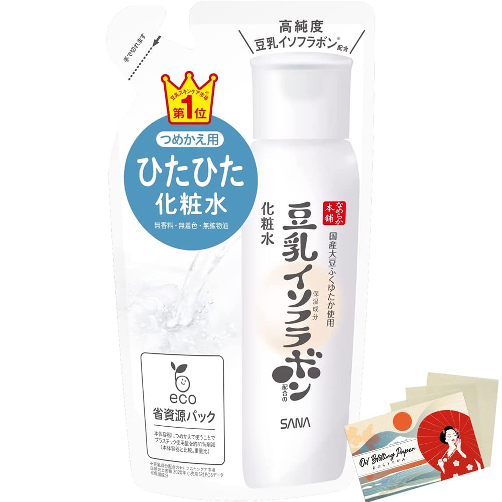 Nameraka Honpo Sana Soy Milk Isoflavone Facial Lotion NC 180ml Refill