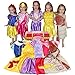 VGOFUN Girls Princess Dress up Costume Trunk for Girls Ages 3-6 Years