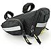 Lumintrail Bicycle Strap-On Bike Saddle Bag, Cycling Seat Bag, Under Seat Pack Medium or Large (Large)