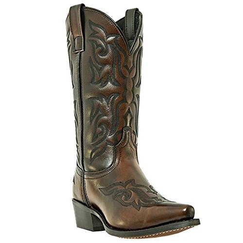 Laredo Men's Hawk Western Boot,Brown/Gold,10 XW US