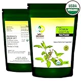 Organic Tulsi Powder Holy Basil Powder 16 Ounces(1 Pound) - Ocimum Sanctum - USDA Organic Certified - Way4Organic