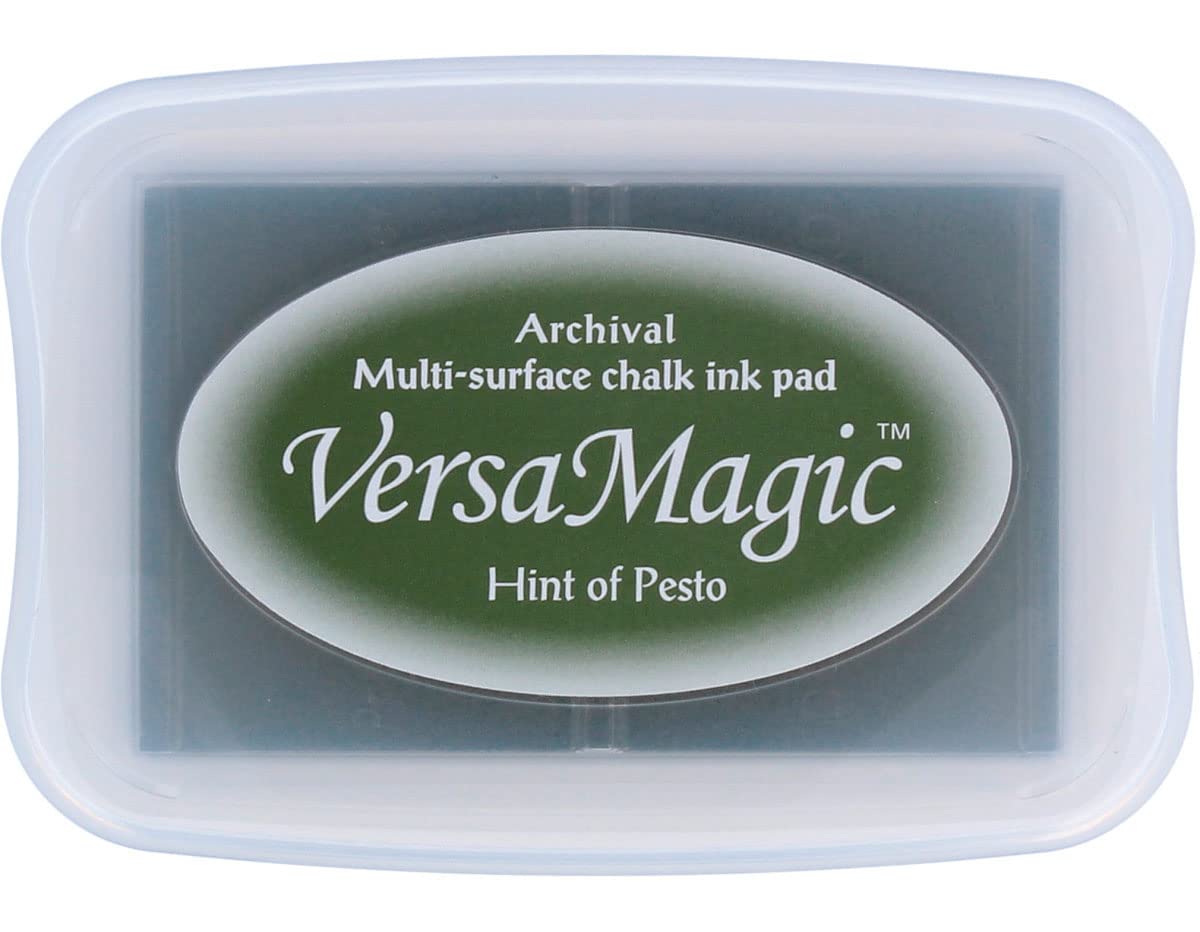 Tsukineko Versamagic Chalk-Finish Ink Pad - Hint of Pesto