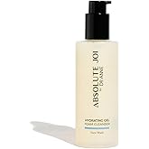 AbsoluteJOI Gentle Foaming Hydrating Facial Cleanser with Glycerin. Soap-Free Face Wash, pH-Balanced and Fragrance Free for All Skin Types. 200ml Bottle