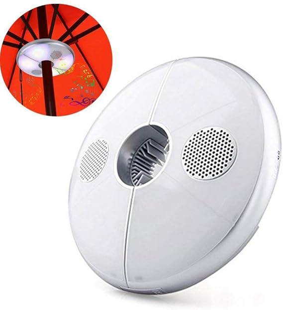 parasol with lights and bluetooth