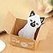 Fascola Mini Cute Cartoon Kawaii Cats and Dogs Memo pad Box Sticky Notes for Kids Gifts Post It Note Office Supplies ,Pack of 5