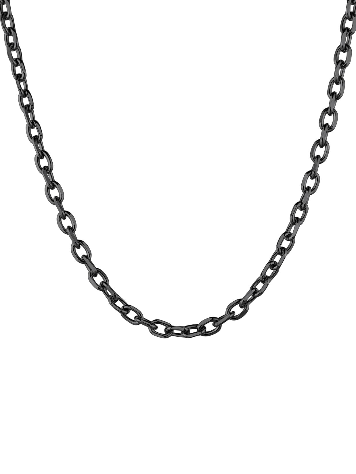 Gold Cable Chain Men's Stainless Steel Chain Neck Chains for Men